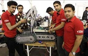فوز إيران ببطولة هولندا لألعاب الروبوتات الكروية