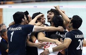 ايران تجدد فوزها على كوبا في الدوري العالمي