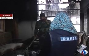 کشف شکنجه گاه جبهه النصره در ریف دمشق + فیلم