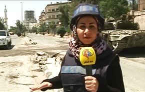 همراهی دوربین العالم با عملیات ارتش در دمشق