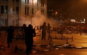 عشرات الاصابات باشتباكات ميدان رمسيس في القاهرة