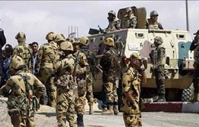 الجيش المصري يقتل 10 مسلحين في سيناء