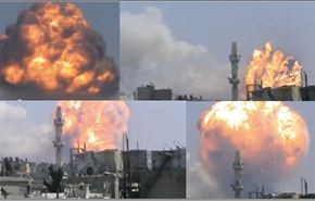 فيديو/ مقتل واصابة 160 شخصا بإنفجار في حمص