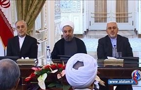 أول يوم عمل لحكومة الرئيس الايراني حسن روحاني