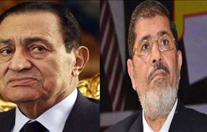 القضاء المصري يقرر استمرار حبس مرسي و مبارك