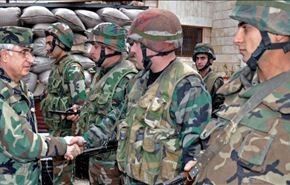 بالفيديو، طرد مسلحين من مبان حكومية بريف دمشق