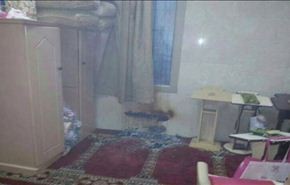النظام البحريني يعتدي على مسجد بالمعامير