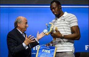 بولت يزور الفيفا ويكشف عن إعجابه بمنتخب البرازيل