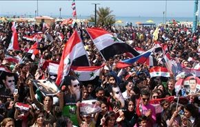 واکنش مردم سوریه به افزایش تهدیدات علیه این کشور