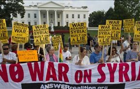 ما هو موقف الشعب الاميركي من العدوان ضد سوريا؟