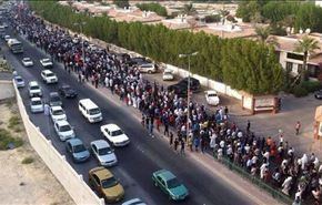 البحرين تشيع شهيد قضى دهسا بسيارة لقوات النظام