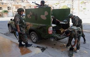 الجيش السوري یدمر مقراً لقيادة المسلحين في المعضمية