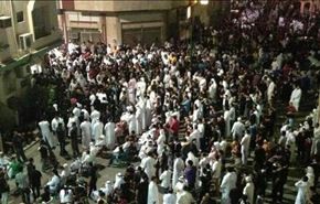 العوامية تشيع الشهيد أحمد المصلاب الذي قتلته السلطات السعودية