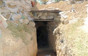 کشف انبارهای سلاح در تونل های اطراف دمشق