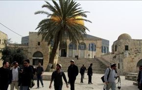 درگیری صهیونیستها با فلسطینیان در مسجد الاقصی