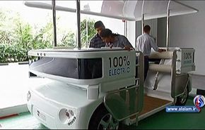 صنع مركبة كهربائية بلا سائق اعتمادا على الاقمار الاصطناعية