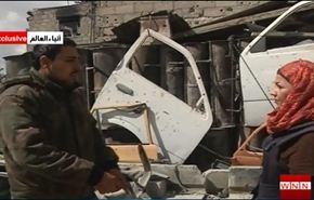 فيديو خاص: انفاق ومقر تفخيخ سيارات وتعذيب للنصرة في جوبر