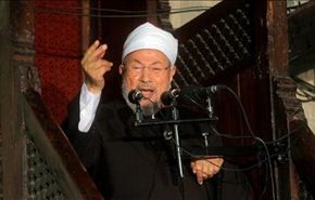 القرضاوي یطالب بمحاکمة قتلة المحتجین في رابعة