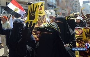 استمرار تظاهرات الاخوان المطالبة بعودة مرسي للحكم