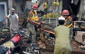 38 قتيل و76 مصابا بانفجار جديد في بيشاور