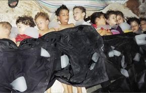 استخدام الأطفال القتلى بتمثيلية الكيماوي السوري من صنع واشنطن