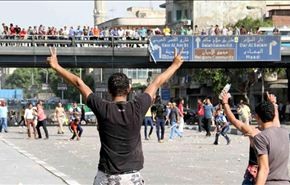 الجيش يمنع الاخوان من دخول التحرير واشتباكات بالقاهرة