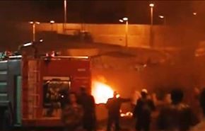 فیلم: پخش لحظه انفجار در دمشق از برنامه زنده