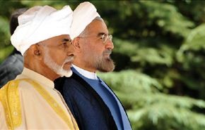 سلطان عمان يهاتف الرئيس الايراني