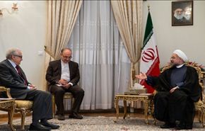 روحاني يدعو لطرد المجموعات الارهابية من سوريا