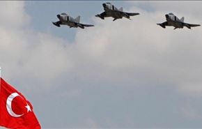 پرواز جنگنده های ترکیه بر فراز مرز سوریه