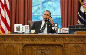 أوباما ونتنیاهو یبحثان الشأن الإیراني هاتفیا