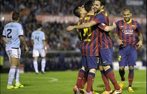 برشلونة يعزّز موقعه في ريادة الترتيب