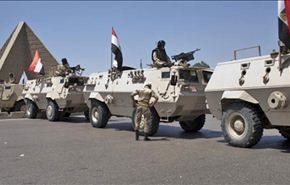 الجيش المصري يغلق ميدان النهضة