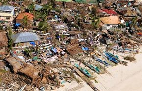 مخاوف من مقتل 1200 شخص في اعصار الفيليبين