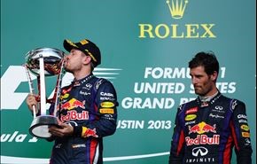 فيتل يُحرز الريادة في أميركا برقم قياسي