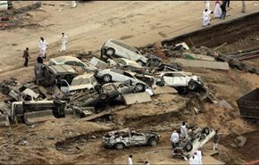فيديو.. عدد ضحايا سيول السعودية يرتفع إلى 14 قتيلا