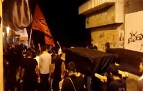 مسيرات عزاء رمزية لشهداء البحرين وتنديد بانتهاك الحريات الدينية