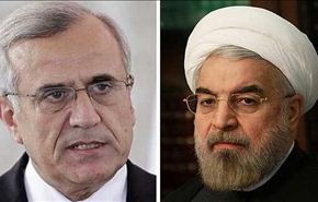 روحاني: ايران لن تألو جهدا في تطوير العلاقات مع لبنان
