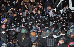 تواصل الاحتجاجات الأوكرانية تأييداً للعلاقات مع الاتحاد الأوروبي