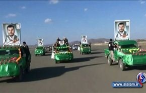 تشييع مهيب في صعدة لعضو مؤتمر الحوار عبد الكريم جدبان