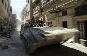 هلاکت 150 تروریست در حومه دمشق