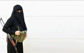جنجال زن تروریست عربستانی در سوریه !