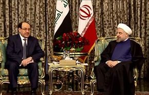 روحاني يستقبل المالكي ويناقشان سبل تعزيز العلاقات