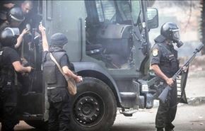 درگیری شدید پلیس و دانشجویان الازهر مصر