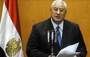 عدلي منصور: الاستفتاء الدستوري في 14 و15 كانون الثاني
