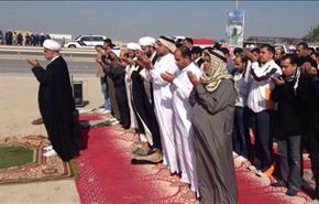 الامن البحريني يمنع مواطنين من الصلاة بموقع مسجد البربغي