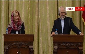 ظريف يدعو الى تطبيق اتفاق جنيف النووي بجدية وحسن نية