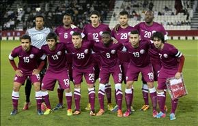 قطر تقتنص فوزاً صعباً من فلسطين