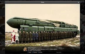 صورة.. تهنئة بالميلاد مثيرة للجدل من مسؤول روسي