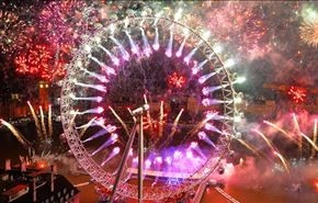 تصاویر جشن آغاز سال نو میلادی در جهان